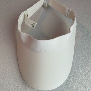 White lululemon golf visor women’s